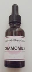 chamomile flower essence bottle